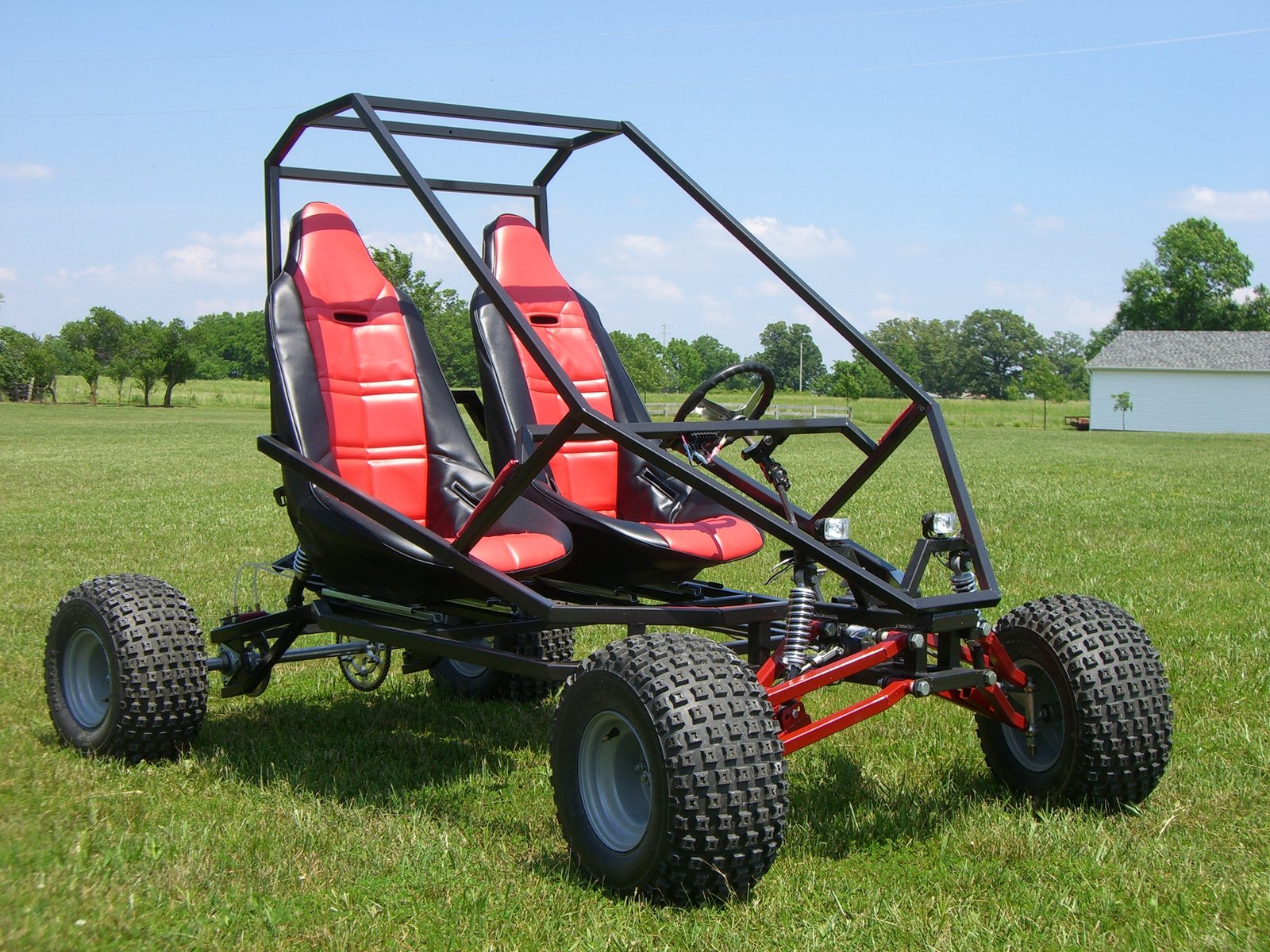 Grand Daddy buggy, head-on front view