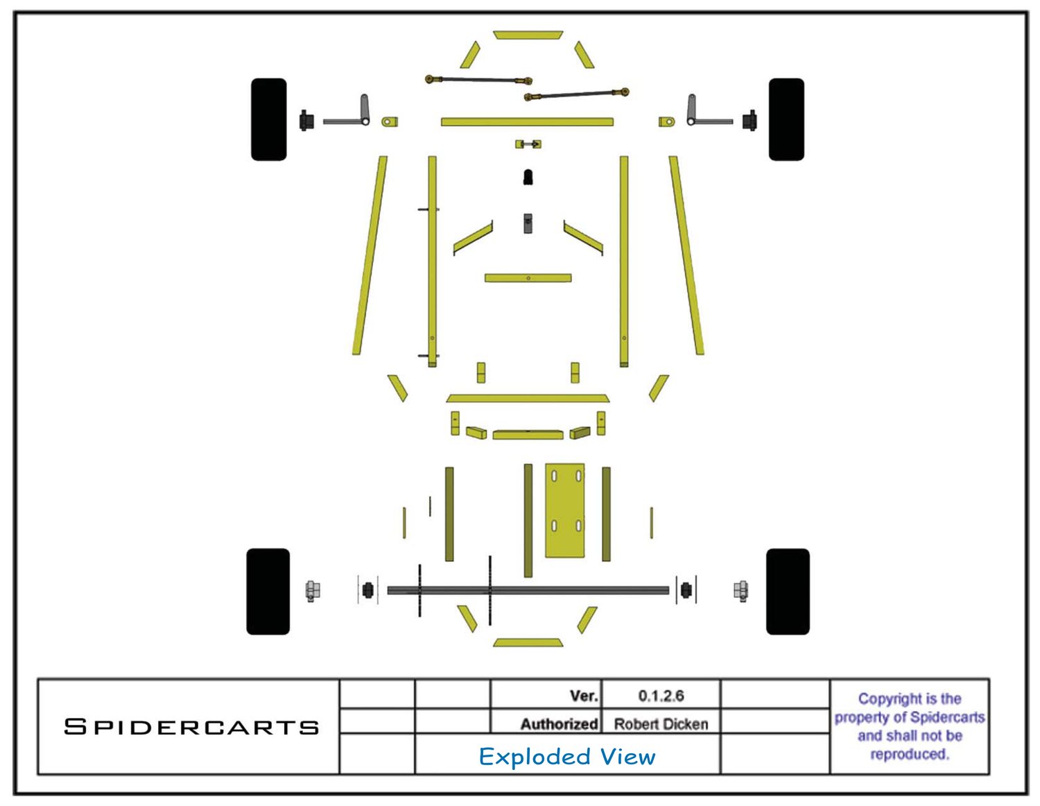 Exploded view - see exactly how every part fits together